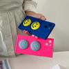 Cartoon Square Silicone Soft Covers For iPhone 14 13 12 11 XS Pro Max Plus X XR Shockproof Cute 3D Smile Expression Phone Cases