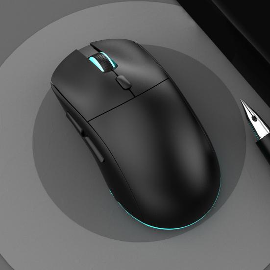 Illuminated Glowing Mouse 7 Color RGB Backlight Silent Button 3200DPI Rechargeable Wireless Gaming Mouse