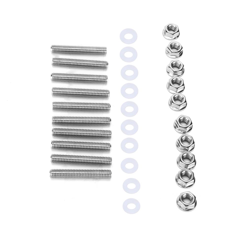 Intake Manifold Studs Bolt Kit Replacement for Acura B D H F B18 GSR SI Engine Series All Models