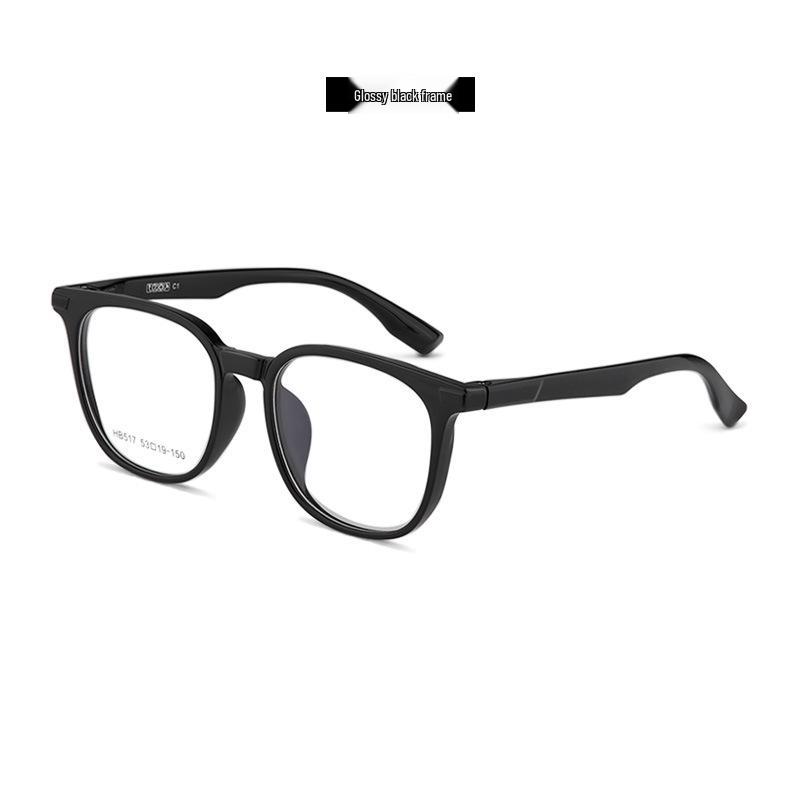 Women's TR90 Youth Glasses: Square/Round Frames, Face-Enhancing Design, Compatible with Prescription Lenses