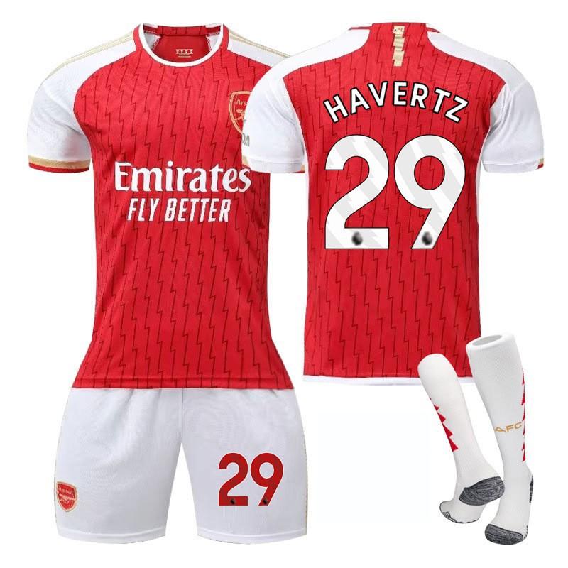 2324 Arsenal's Home Football Uniform Set Jersey No. 8 Udgau 7 Saka Player Version Fan Team