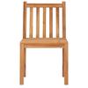 Vidaxl 7-Cz. Garden Furniture Set, Solid Teak Wood