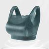 Women Fashion Breathable Wide Shoulder Straps V-shaped Beauty Back Anti Sagging Padded Sports Bra Lace Sweet Stitching Push Up Seamless Wireless Bra