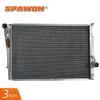 3 Rows SPAWON Full Aluminum Car Radiator For 2001-2006 BMW M3 E46 Coupe 3.2L L6 Manual MT 2627 OEM 17102228941