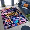 27 Style New KPOP Demon Hunters Rumi Mira Zoey Cartoon Rug for Bedroom Living Room Sofa Home Doormat Decor, Non-slip Floor Mat