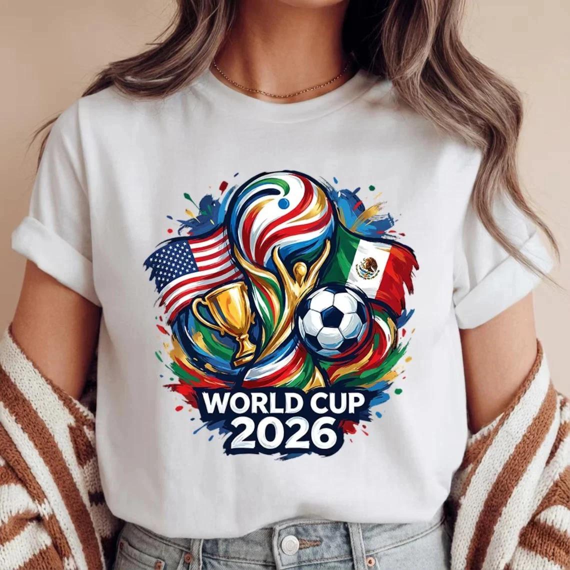FIFA World Cup 2026 Shirt, Football Fan Tee, World Cup Gift L
