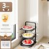 Foldable Kitchen Prep Countertop Storage Rack