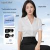 Women's Short Sleeve Professional Commuter Blouse