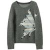 Sancai New Chinese Style Sequin Pullover Knit Sweater