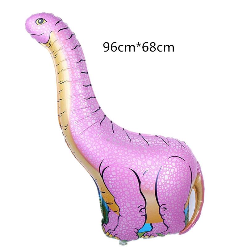 5pcs Dinosaur Aluminum Film Balloon, Triceratops Tyrannosaurus Rex Dinosaur Theme Party Decorative Balloon