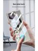 Samsung Z Fold 6 Foldable Screen Frosted Case & Lens Protector