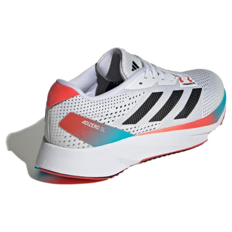adidas Adizero Sl 'White Black Bright Red' Sneakers ID6924