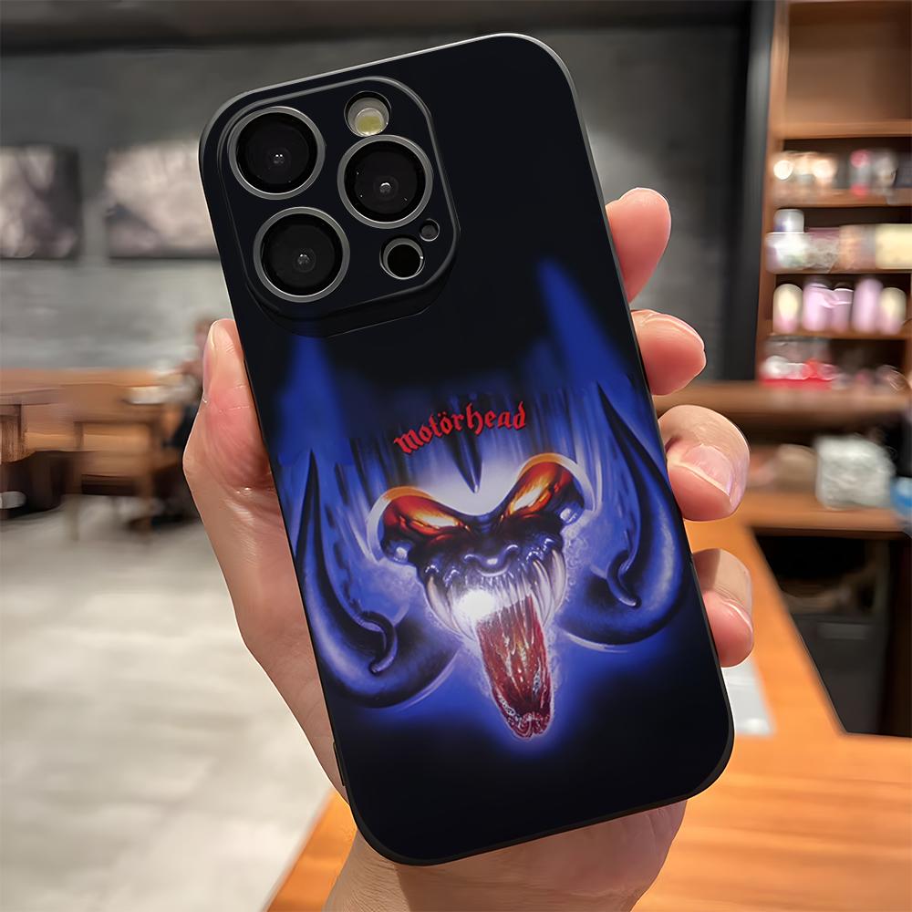 M-Motorhead Band Phone Case For IPhone 17 Pro Max 15 Pro 16 14 Plus 12 13 Mini 11 Pro Shockproof Soft Cover