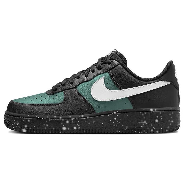 

Nike Air Force 1 Skateboard Shoes Unisex Low top Black White Green FZ0627-010(Team56-) 44.5