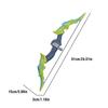 Children Archery Toys Set Led Light Bow Arrow Crossbow Outdoor Sports Suction Cup Target Large Soft Arrows Boy Shooting Toy Game