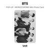 BTS SURGIR : TARJETA FOTOGRÁFICA MINI MONOCROMÁTICA Fotocarte Oficial