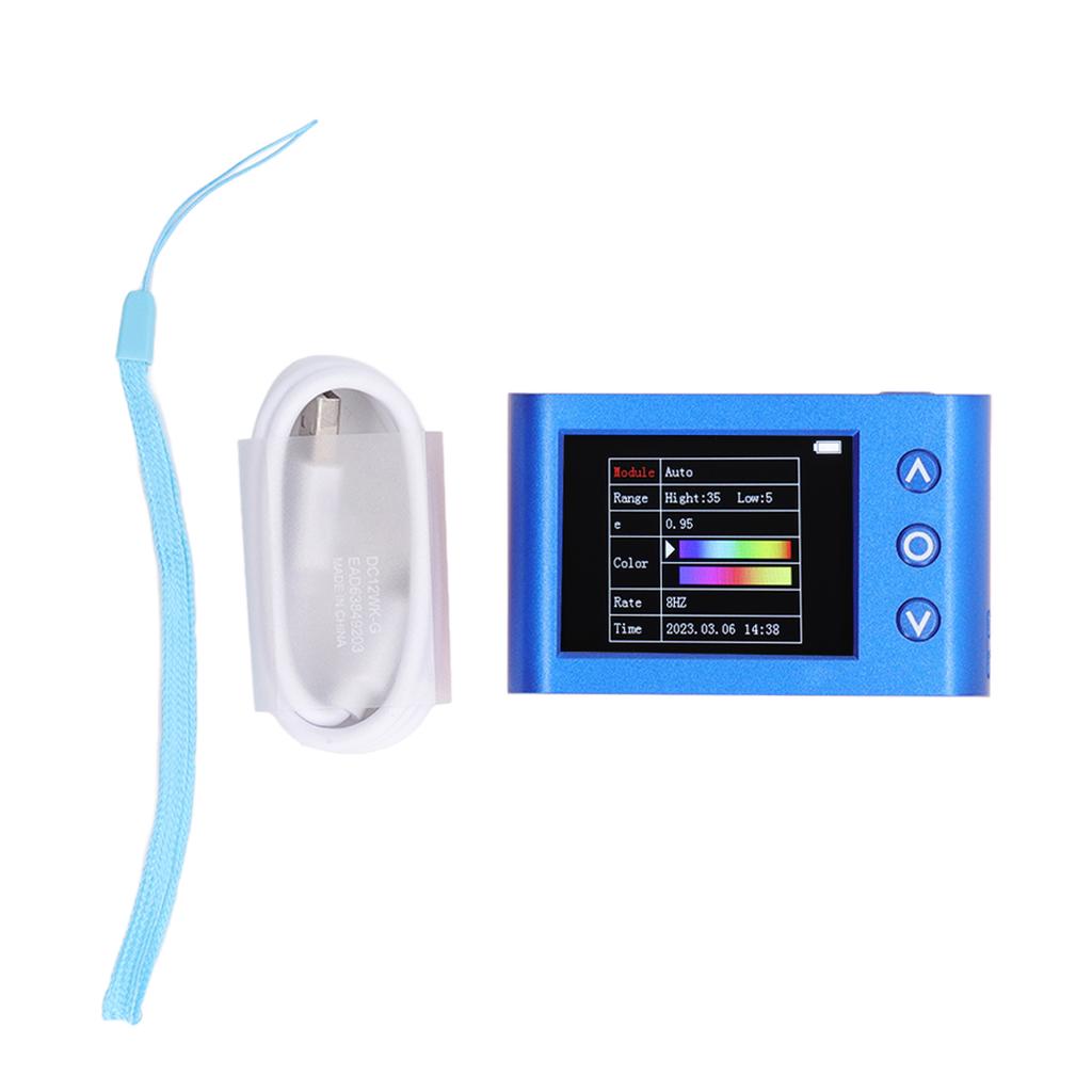 2.4in LCD Display Infrared Thermal Imager 8Hz Micro USB Interface Handheld Thermal Imaging Camera 320x240