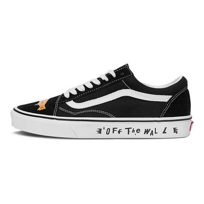 Old Skool Asian Artist Collaboration Series 275C Low Top Skate Shoes Unisex Skate Shoes Black VN0A5KRF6BT