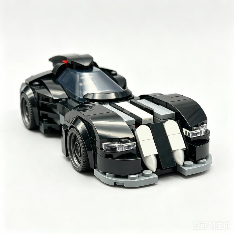 244PCS Modified Batmobile Vehicle MOC Model Car Building Blocks Custom Puzzle DIY Assembly Educational Birthday