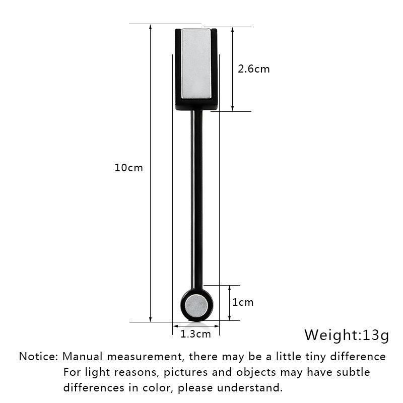 Dvojhlavý DIY nástroj Cat Eye Strong Effect Magnet Slice Nail Art pro All Magic Polish