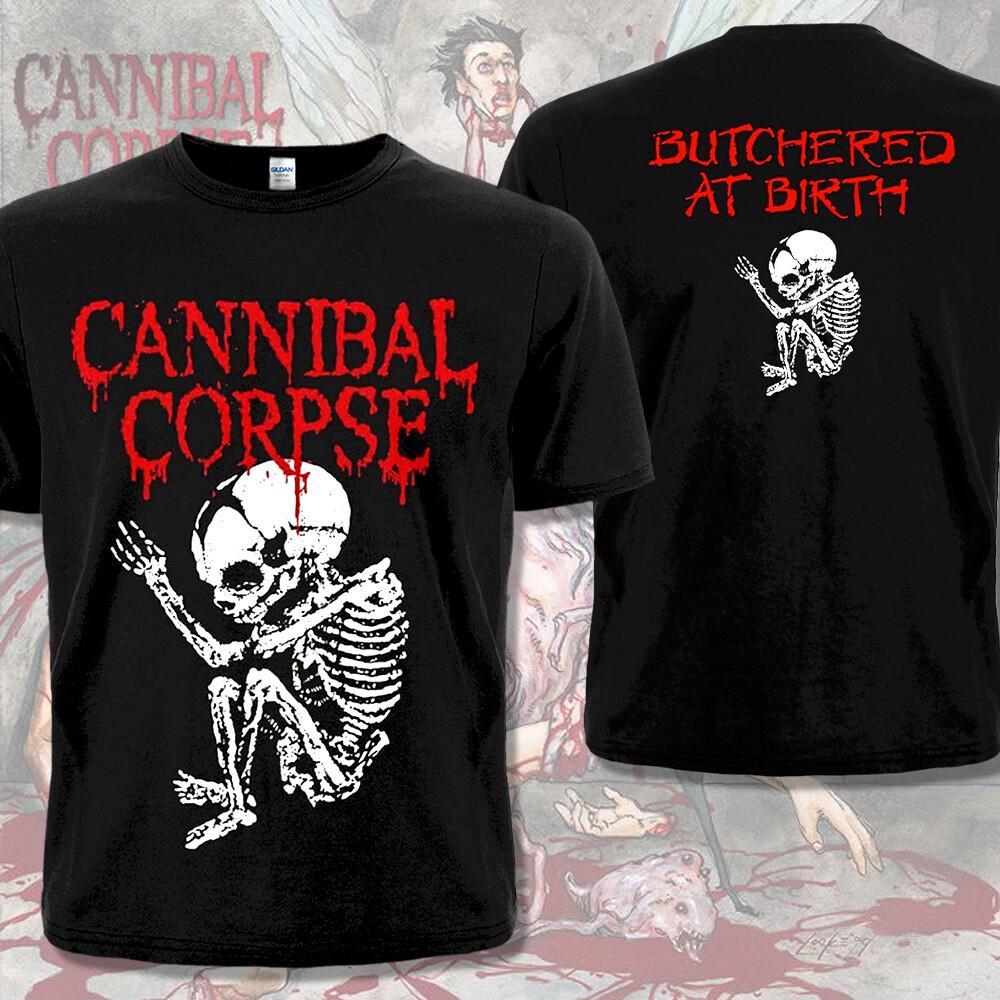 

Cannibal Corpse T-Shirt, Butchered at Birth (1991), Skeleton. Brutal Death Metal M