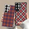 Clan Stewart Tartan Plaid Pattern Soft Phone Case For Samsung Galaxy S26 Ultra S25 Edge S24 FE S23 Plus S22 S21 + S20 Plating An