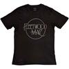 Fleetwood Mac Unisex Hi-Build T-Shirt: Classic Logo (X-Large)
