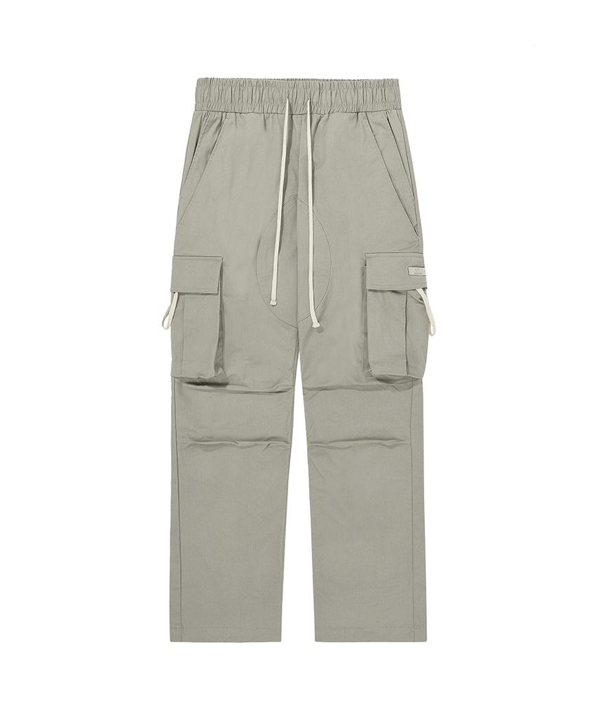Opeunyadeu(Owai) Eight Cargo Pockets Pants-Khaki