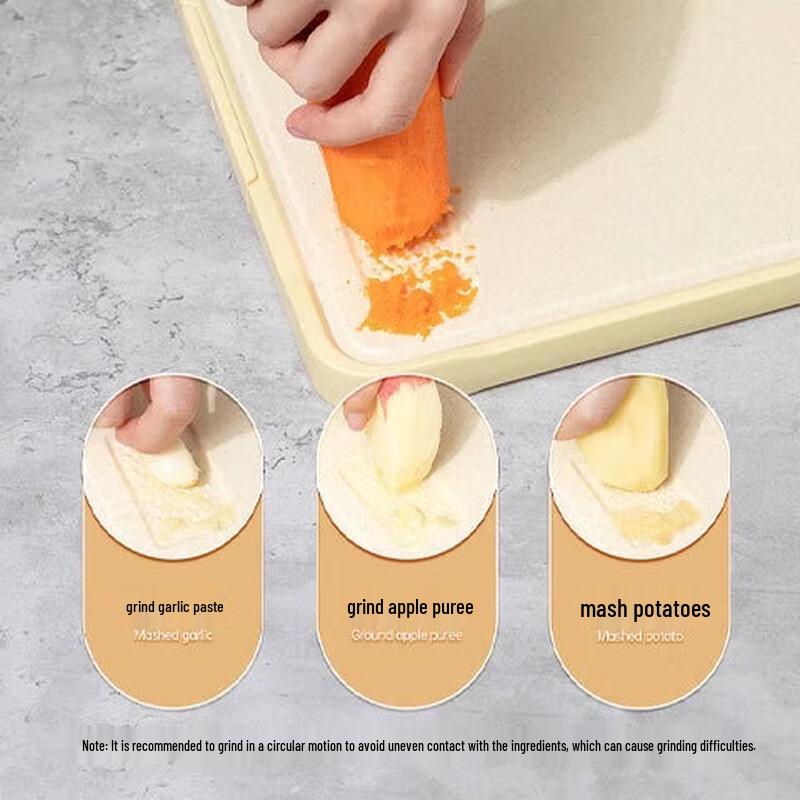 Kobach Anti-bacterial Stainless Steel Double-Sided Cutting Board