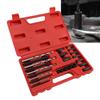 High Hardness Steel Easy Out Broken Bolt Extractor Kit Screw Extractor Set with Storage Case Damaged Screw Extractor Set