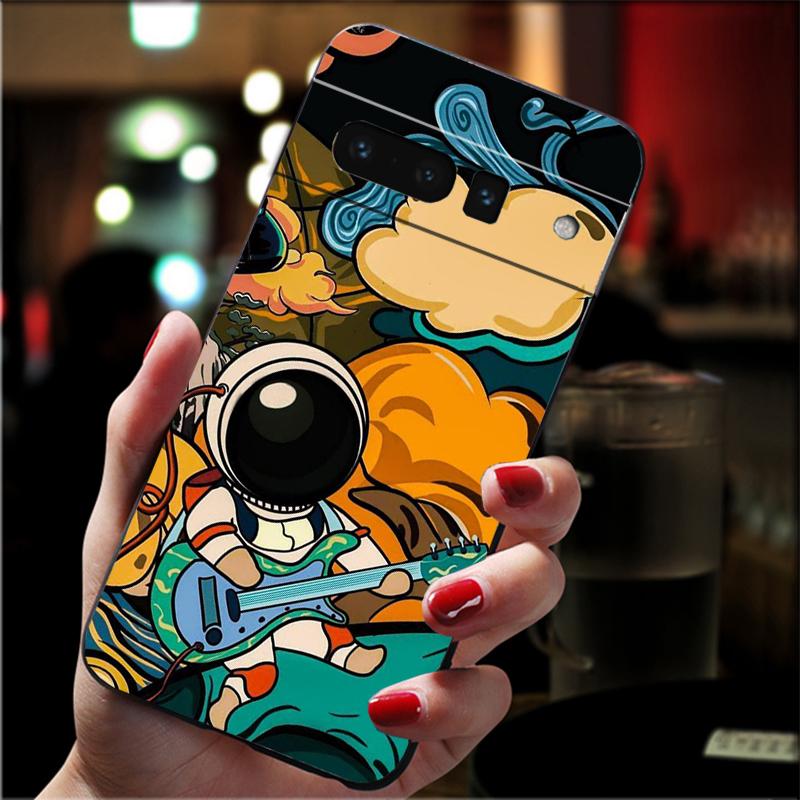 Phone Case For Google Pixel 10 9 Pro XL 9A 8 7 6 Pro Pixel 8A 7A 6A Pixel 8 7 6 5 Cute Astronaut
