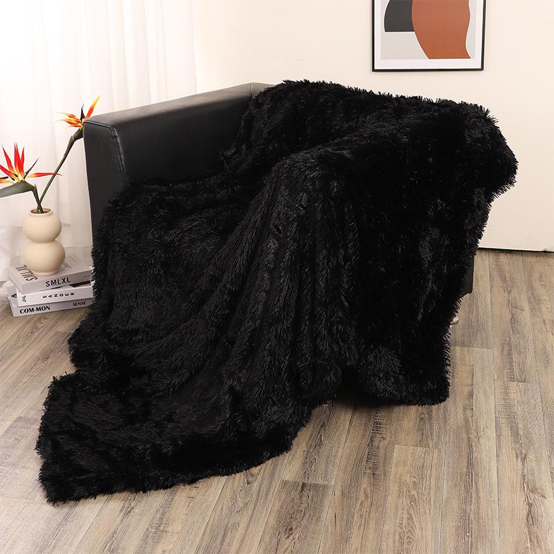 

«Самое продаваемое плюшевое одеяло с узором «тай-дай»: Всесезонное одеяло для дивана и офиса 45x45 cm Pillowcase