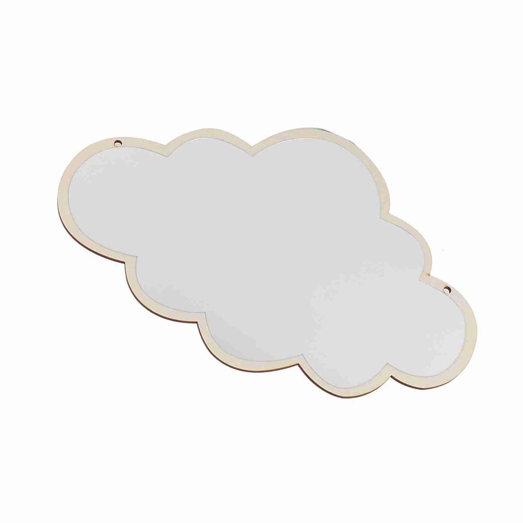 Nordischer Acryl Deko Spiegel Wandsticker Aufkleber Kinderzimmer Kunst Heimdeko #Wolke