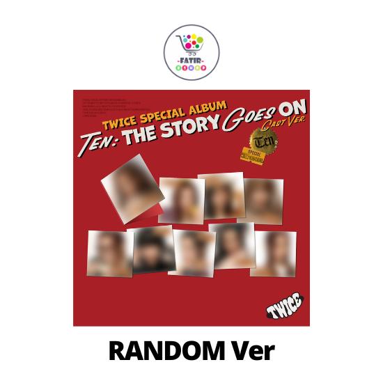 

CAST Ver TWICE Специальный альбом TEN The Story Goes On No POB Random