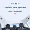 Xiaopeng P7+ Sunroof Ice Crystal Sunshade: Heat Insulation, Privacy, UV and Sun Protection.