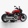 1: 12 Scale Pull Back Motorcycle Toy with Music Light Alloy Motorcycle Model for Boys Girls