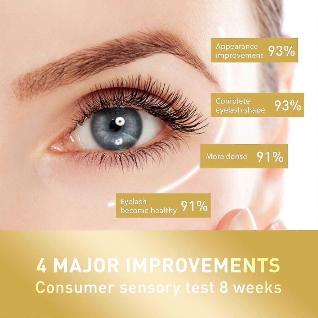 Natural Eyelash Growth Serum - Moisturizing, Curling , Thickening Formula with Glycerin , Hydroxyethyl Cellulose for Longer, Darker, Voluminous Lashes