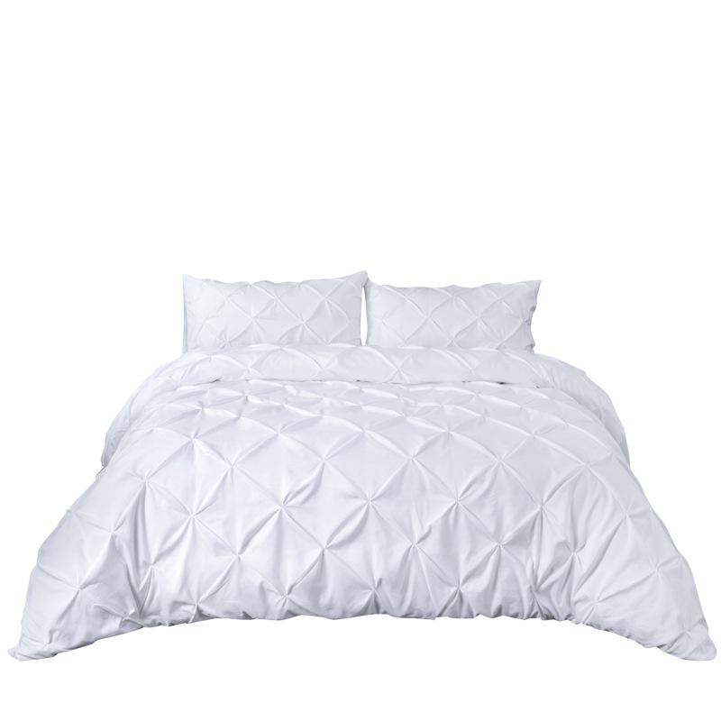 Modern Minimalist Cross-border Craft Home Textile Quilt Cover Set Pillowcase Set
