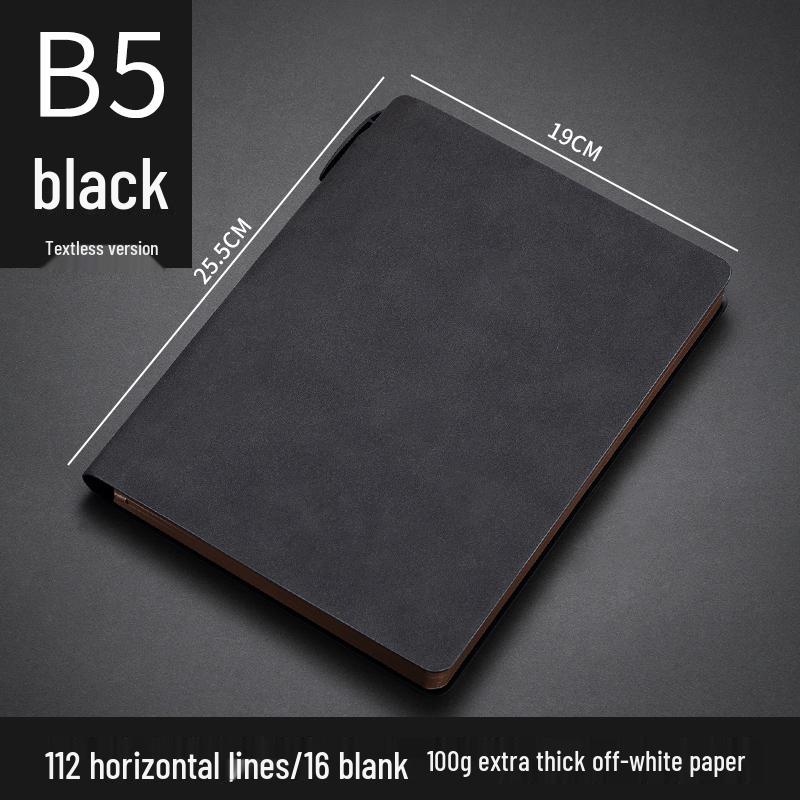 Customizable Sheepskin Notebook with Pen & Free Engraving - Company Logo 2025 Diary, A6/A5/B