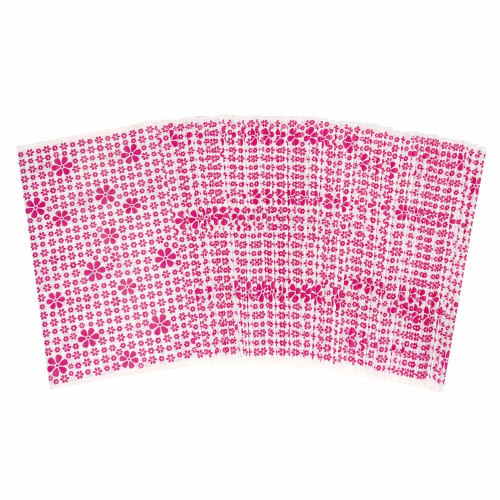 Azuma Industrial Toilet Disposal Bags for TK Toilet Boxes, Flower, 50 Count, 26 X 29 Cm, Hard To See Contents When Discarding