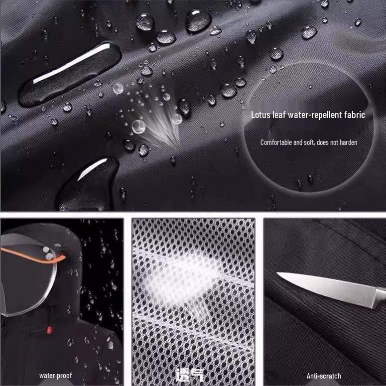 Unisex Reflective Waterproof Rain Jumpsuit for Safety and Outdoor Activities