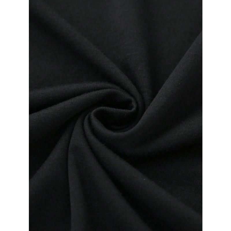 Women's Casual Fashionable Snowman Reindeer Christmas Tree Print Basic Short Sleeve T-Shirt, Suitable For Christmas Party