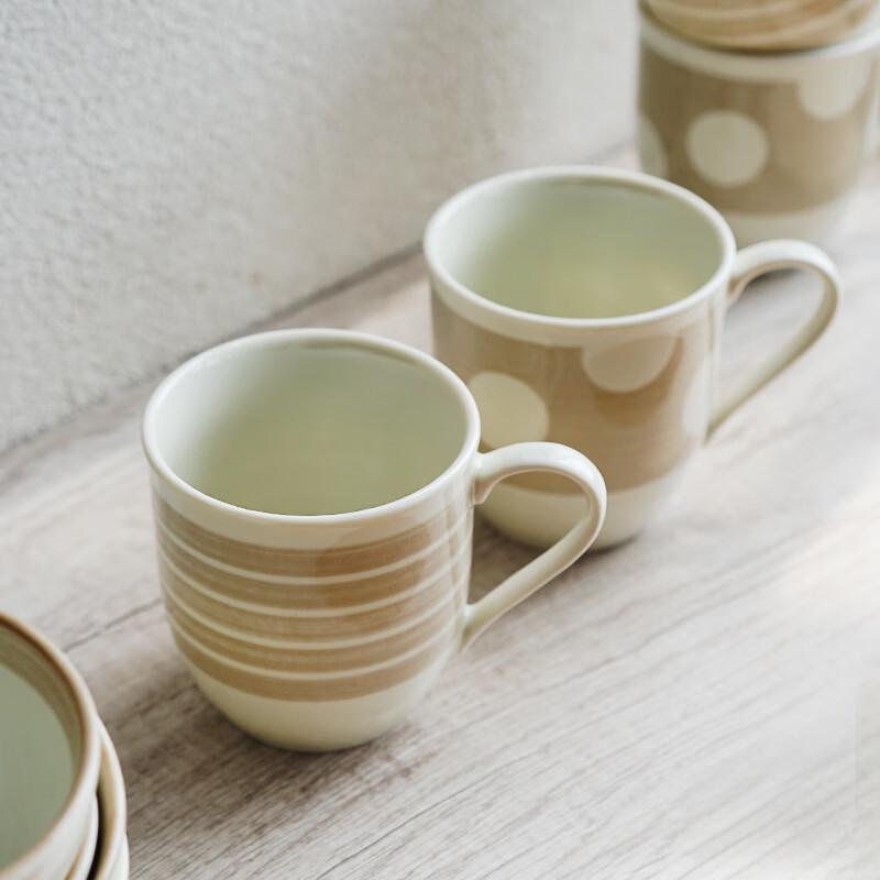 OLOEY Japanese Ceramic Coffee Mug with Lanyard