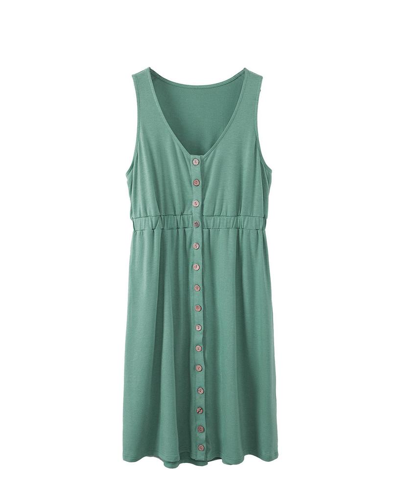 Azura Exchange Sleeveless High Waist Mini Dress