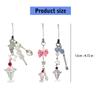 Ice Cream Theme Phone Lanyard Multifunctional Phone Strap Bag Pendant Resin Texture for Fashion Youthful Individuals
