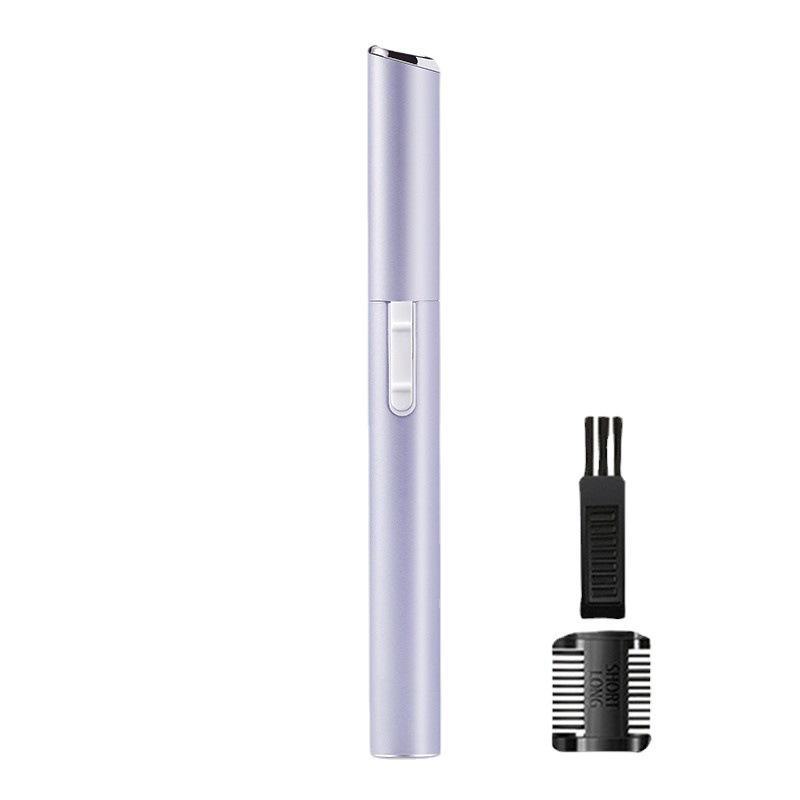 Electric Eyebrow Trimmer for Women - Lipstick Design for Shaving & Hair Removal