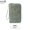 2024 RFID Travel Passport Holder & Ticket Organizer - Multifunctional Zipper Document Bag
