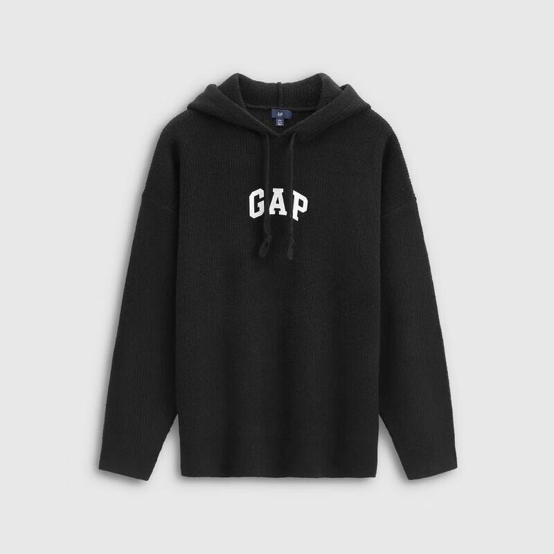 Gap Men's Embroidered Logo Relaxed Fit Pullover Hoodie