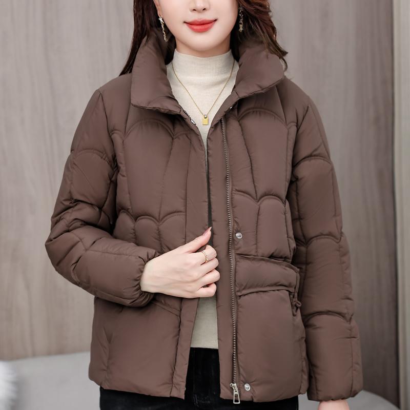 Fashion Winter Coat Female Warm Parkas Stand Collar Casual Thick Women Jackets