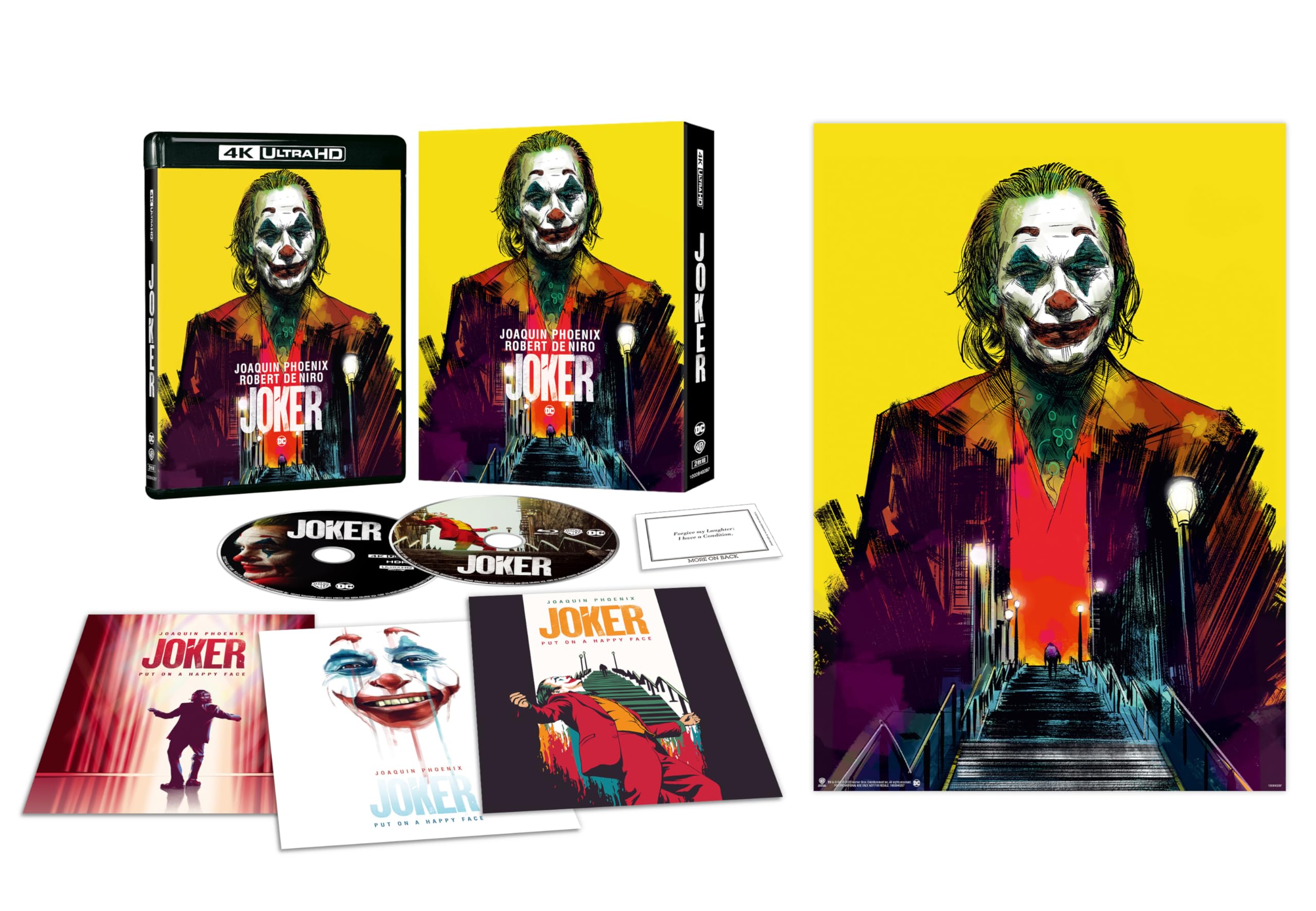 

Press Joker Ultimate Edition ULTRA HD Set with Deluxe Bonus ULTRA HD (First Edition) Collector s (4K & Blu-ray Set) (2-Disc Included) [4K + Blu-ray]